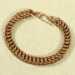 Heavyweight Copper Snake Link Bracelet