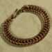 Copper Snake Link Bracelet