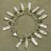 Peridot & Pearl Charm Bracelet