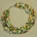 Multistrand Springtime Stone Bead Necklace