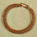 Copper Snake Link Bracelet