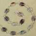 Fluorite Oval Wire Wrap Necklace