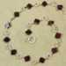 Garnet Wire Wrap Necklace