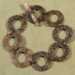 Large Copper Washer Bracelet